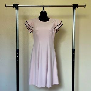 Pink Tommy Hilfiger Flutter Sleeve Dress (Used)
